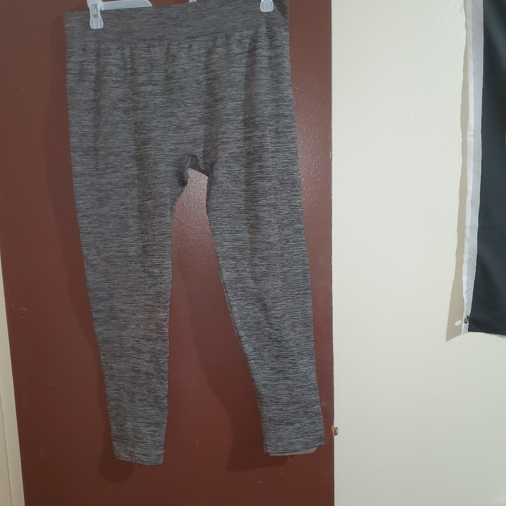 COPY - Grey and black leggings plus size